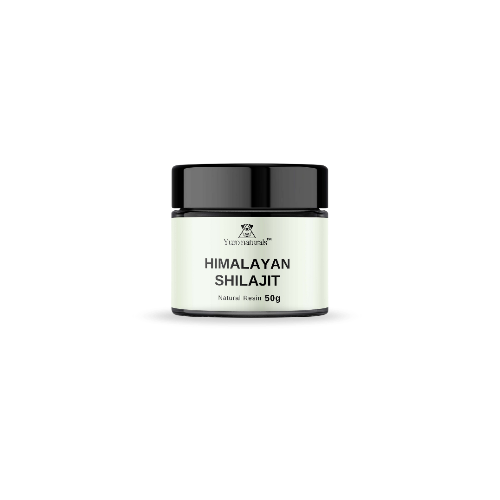 Yuro Naturals™ Shilajit Resin – 50g | Himalayan Fulvic Minerals