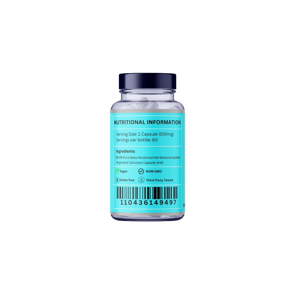 Rootwise Naturals™ NMN 500mg | NAD+ Booster
