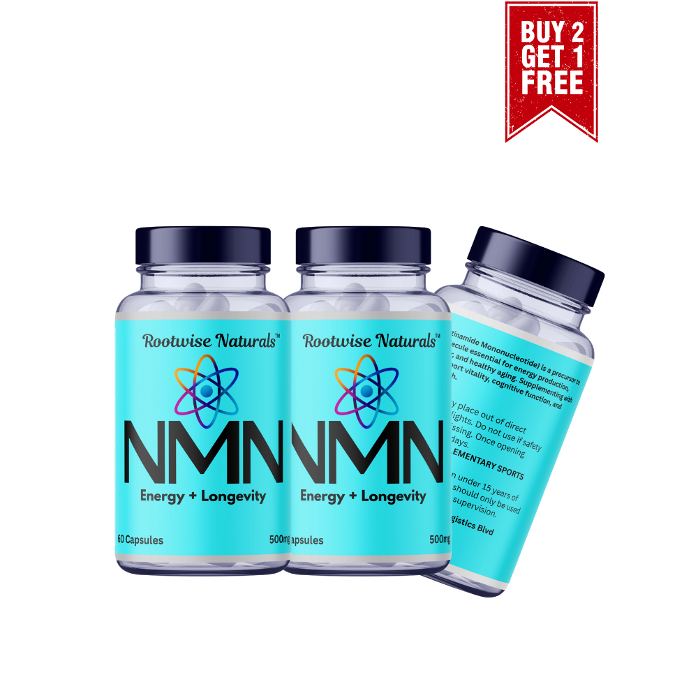 Rootwise Naturals™ NMN 500mg | NAD+ Booster